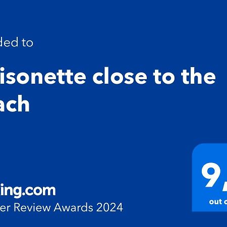 Maisonette Close To The Beach 니키티 외부 사진