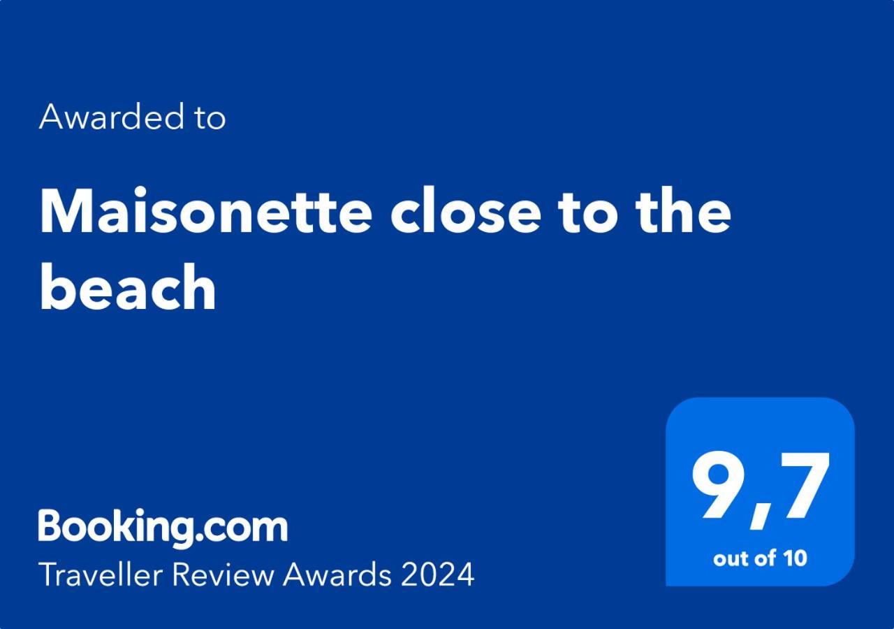 Maisonette Close To The Beach 니키티 외부 사진